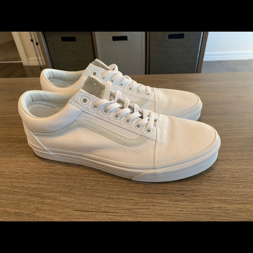 Vans Old Skool Canvas White (Size 9)